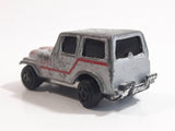Summer Marz Karz No. s8301 Jeep CJ-7 Silver Grey with Black Roof Die Cast Toy Car Vehicle