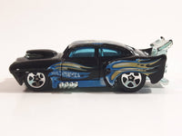 2004 Hot Wheels Demonition Jaded Black Die Cast Toy Car Vehicle