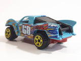 2014 Hot Wheels HW Off-Road: Off Track Baja Truck #68 Light Blue Die Cast Toy Car Vehicle