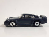 Vintage Zee Toys Zylmex Dyna Wheels Super Wheels No. D95 Porsche 959 Dark Blue Die Cast Toy Car Vehicle