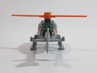 2018 Matchbox Wildfire Rescue Rescue Helicopter Dark Green Die Cast Toy Aircraft Vehicle