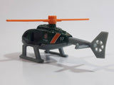 2018 Matchbox Wildfire Rescue Rescue Helicopter Dark Green Die Cast Toy Aircraft Vehicle