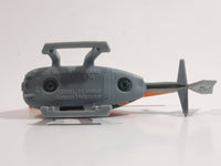 2018 Matchbox Wildfire Rescue Rescue Helicopter Dark Green Die Cast Toy Aircraft Vehicle