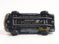 Vintage PlayArt Datsun 240Z Light Blue 7 Die Cast Toy Car Vehicle - Hong Kong
