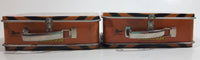 2002 JOKS The Osbourne Family Bubble Gum Miniature Lunch Box Style Tin Metal Container Set of 2