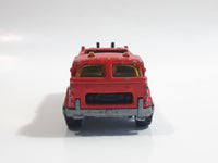 2002 Matchbox Rescue Rookies Bucket Fire Truck Red Red Die Cast Toy Car Vehicle