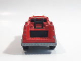 2002 Matchbox Rescue Rookies Bucket Fire Truck Red Red Die Cast Toy Car Vehicle