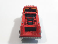 2002 Matchbox Rescue Rookies Bucket Fire Truck Red Red Die Cast Toy Car Vehicle