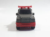 2003 Matchbox Wrecker Truck Gunmetal Gray Green with Red Die Cast Toy Car Vehicle