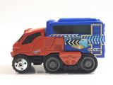 2002 Matchbox Kids' Cars of the Year Snow Tracker Arctic Track Truck Metallic Dark Orange and Blue Die Cast Toy Car Vehicle