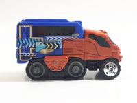 2002 Matchbox Kids' Cars of the Year Snow Tracker Arctic Track Truck Metallic Dark Orange and Blue Die Cast Toy Car Vehicle