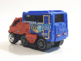 2002 Matchbox Kids' Cars of the Year Snow Tracker Arctic Track Truck Metallic Dark Orange and Blue Die Cast Toy Car Vehicle