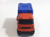 2002 Matchbox Kids' Cars of the Year Snow Tracker Arctic Track Truck Metallic Dark Orange and Blue Die Cast Toy Car Vehicle