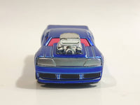Maisto Whiplash Blue and Pink Die Cast Toy Car Vehicle