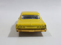 2007 Hot Wheels Taxi Rods '64 Impala Yellow Die Cast Toy Classic Car Vehicle