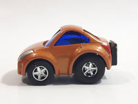 Welly No. 2718 2003 Nissan Fairlady Z Dark Orange Pullback Friction Motorized Die Cast Toy Car Vehicle