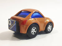 Welly No. 2718 2003 Nissan Fairlady Z Dark Orange Pullback Friction Motorized Die Cast Toy Car Vehicle