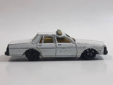 Vintage Warner Bro. ERTL Dukes of Hazzard 1980 Pontiac Bonneville Sheriff Police Cop White Die Cast Toy Car Vehicle TV Show Collectible Blue Lights