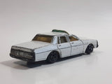Vintage Warner Bro. ERTL Dukes of Hazzard 1980 Pontiac Bonneville Sheriff Police Cop White Die Cast Toy Car Vehicle TV Show Collectible Blue Lights