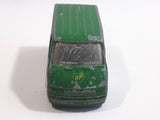 1994 Hot Wheels Auto City Corgi Transit Van Casting BP Green and White Die Cast Toy Car Vehicle