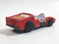 Vintage 1971 Lesney Matchbox Superfast No. 19 Road Dragster #8 Red Die Cast Toy Car Vehicle