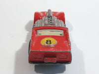 Vintage 1971 Lesney Matchbox Superfast No. 19 Road Dragster #8 Red Die Cast Toy Car Vehicle