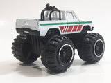 Vintage Welly Chevy Pickup Monster Truck White Die Cast Toy Car Vehicle