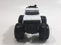 Vintage Welly Chevy Pickup Monster Truck White Die Cast Toy Car Vehicle