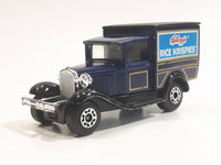 1990 Matchbox Model A Ford Kellogg's Rice Krispies Cereal Orange Die Cast Toy Classic Antique Car Delivery Vehicle