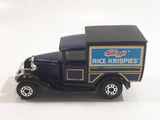 1990 Matchbox Model A Ford Kellogg's Rice Krispies Cereal Orange Die Cast Toy Classic Antique Car Delivery Vehicle