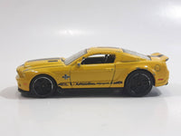 2011 Hot Wheels '10 Ford Shelby GT500 Super Snake Yellow Die Cast Toy Car Vehicle