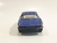 1996 Matchbox 1962 Chevrolet Corvette Metallic Blue Die Cast Toy Car Vehicle