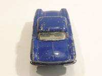 1996 Matchbox 1962 Chevrolet Corvette Metallic Blue Die Cast Toy Car Vehicle