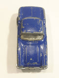 1996 Matchbox 1962 Chevrolet Corvette Metallic Blue Die Cast Toy Car Vehicle