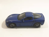 2007 Matchbox Metal Corvette C6 Dark Blue Die Cast Toy Car Vehicle