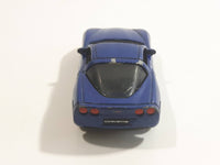 2007 Matchbox Metal Corvette C6 Dark Blue Die Cast Toy Car Vehicle