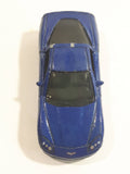 2007 Matchbox Metal Corvette C6 Dark Blue Die Cast Toy Car Vehicle