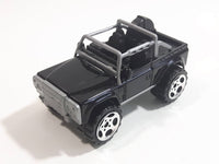 2004 Matchbox Hero City Off Road Land Rover SVX Black Die Cast Toy Car Vehicle