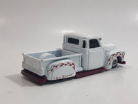 2005 Hot Wheels La Troca Truck White Die Cast Toy Car Lowrider Vehicle