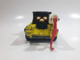 Vintage 1979 Lesney Matchbox Super Kings No. K-11 Pick Up Truck Yellow Die Cast Toy Car Towing Wrecking Vehicle