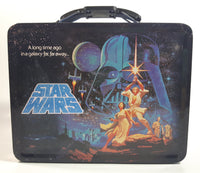 2012 Lucas Films Star Wars "A long time ago in a galaxy far, far away..." Embossed Tin Metal Lunch Box