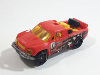 2009 Hot Wheels HW Daredevils Off Track Baja Truck #1 Red Die Cast Toy Car Vehicle