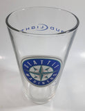 2005 Bud Light Beer MLB Seattle Mariners Baseball Team 5 3/4" Tall Glass Beer Cup