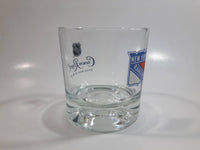 Rare Limited Release Crown Royal "NHL Rocks" New York Rangers Hockey Team Clear Glass Whisky Cup