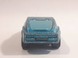 Vintage 1973 Lesney Matchbox Superfast No. 65 Saab Sonett III Metallic Blue Die Cast Toy Car Vehicle with Opening Rear Hatch - Made in England