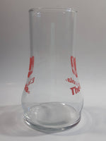 Vintage 1980s 7-Up The Uncola Soda Pop Beverage Upside Down Unique Clear Glass Drinking Cup Collectible