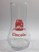 Vintage 1980s 7-Up The Uncola Soda Pop Beverage Upside Down Unique Clear Glass Drinking Cup Collectible