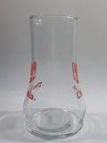 Vintage 1980s 7-Up The Uncola Soda Pop Beverage Upside Down Unique Clear Glass Drinking Cup Collectible