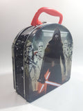 2015 Imperial Toy Star Wars Kylo Ren and Storm Troopers Embossed Curved Top Tin Metal Lunch Box