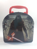 2015 Imperial Toy Star Wars Kylo Ren and Storm Troopers Embossed Curved Top Tin Metal Lunch Box